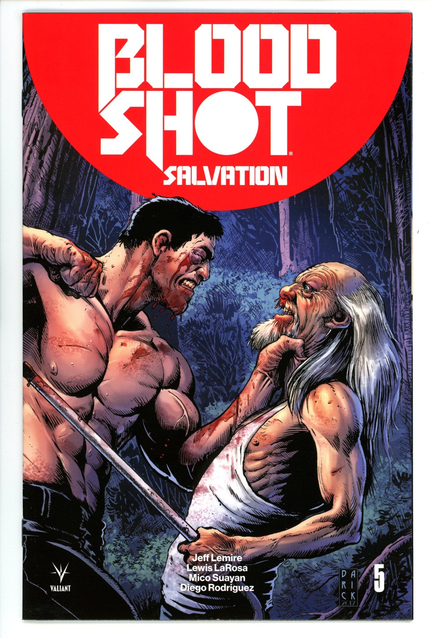 Bloodshot Salvation 5 High Grade (2018) Robertson Variant 