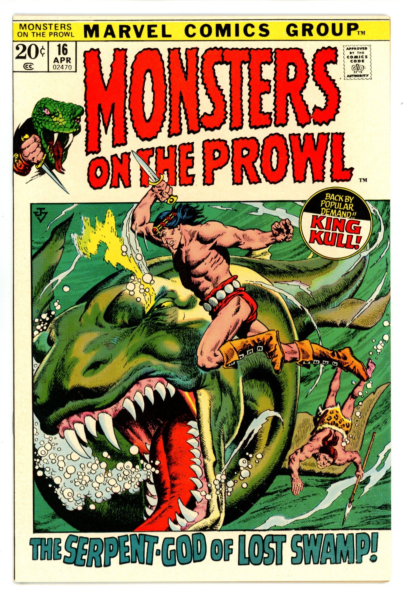 Monsters on the Prowl 16 VF/NM (9.0) (1972) 