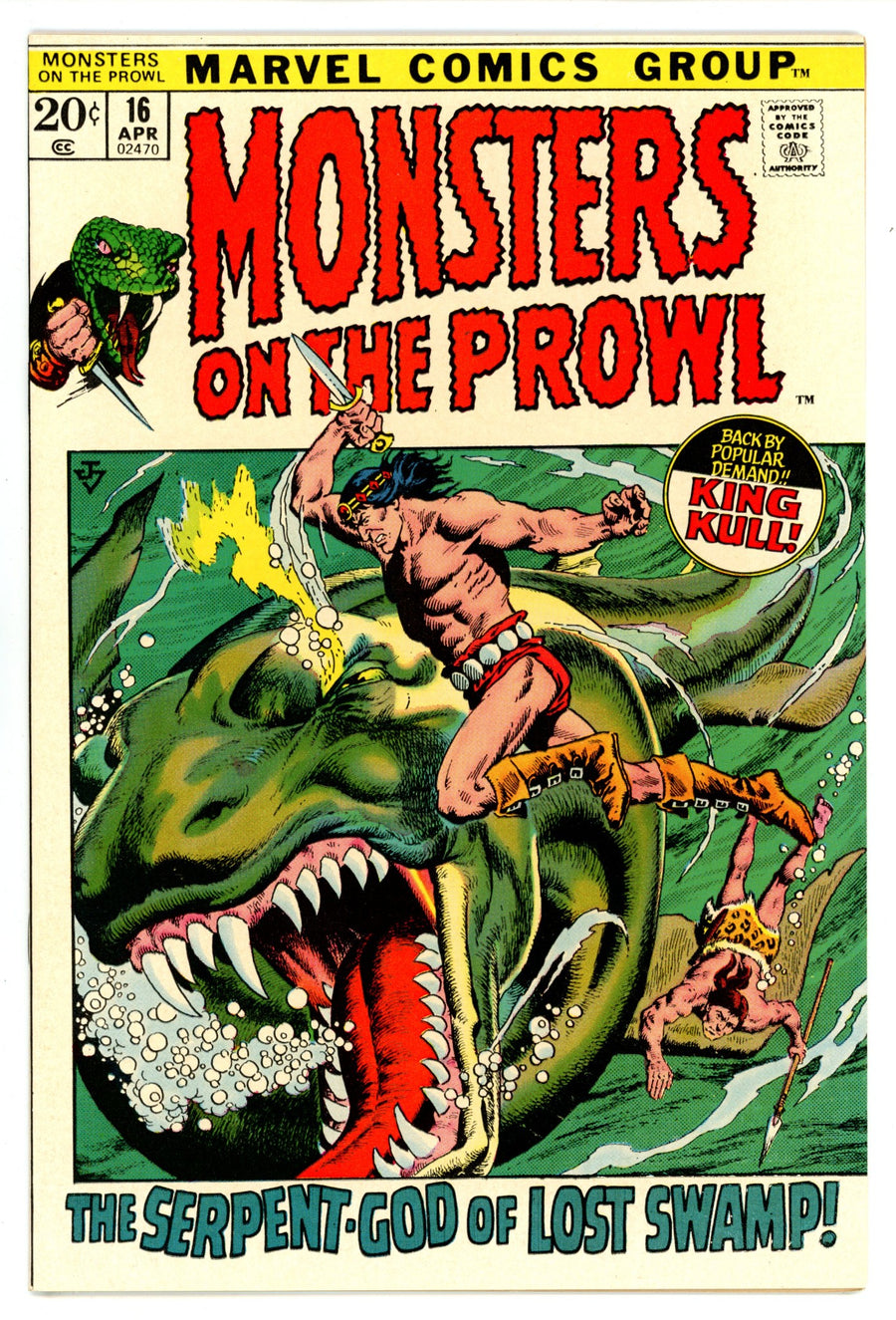 Monsters on the Prowl 16 VF/NM (9.0) (1972) 