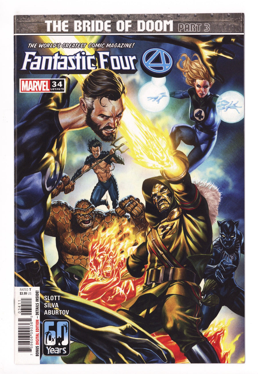 Fantastic Four Vol 6 34 (679) High Grade (2021) 