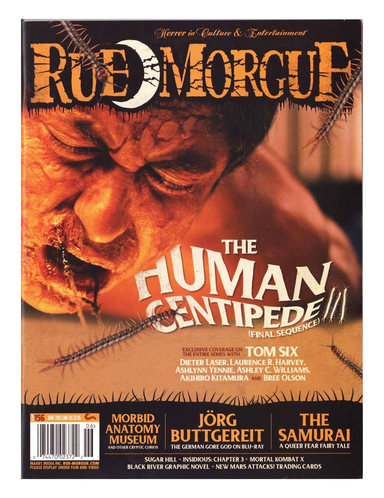 Rue Morgue Magazine 156 Mid Grade (2015) 