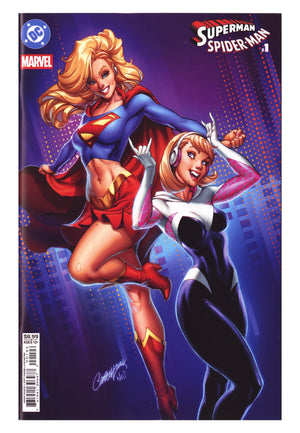 DC Marvel Superman Spider-Man 1 Campbell Variant (2026)