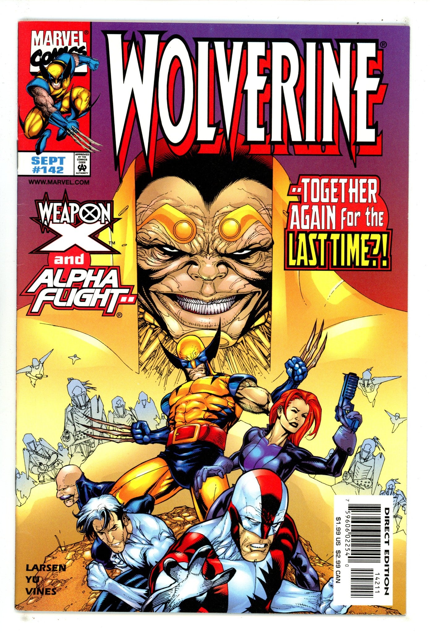 Wolverine Vol 2 142 Mid Grade (1999) 