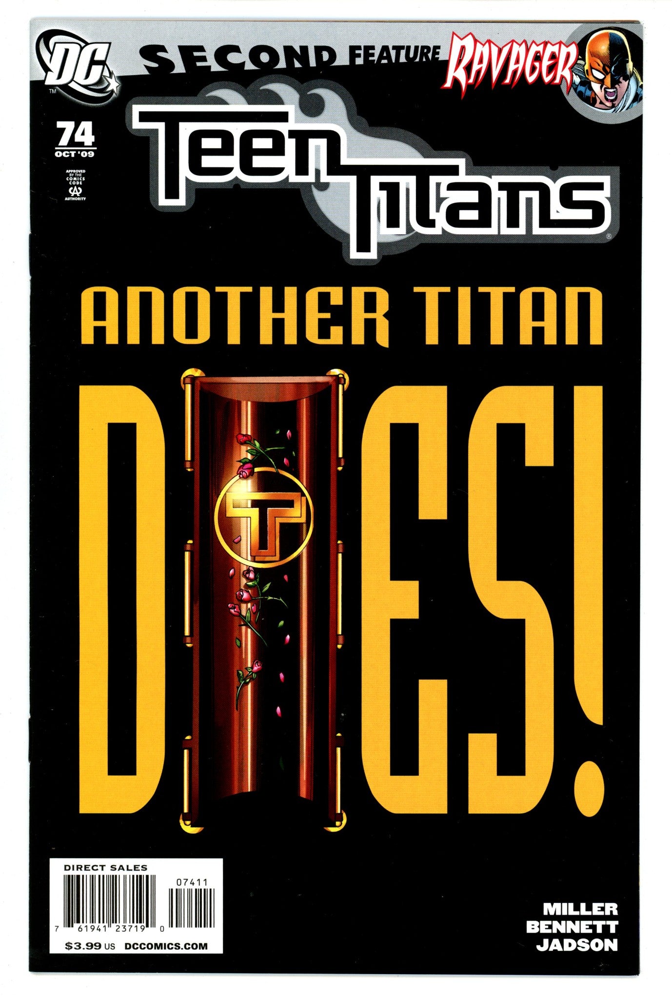 Teen Titans Vol 3 74 High Grade (2009) 