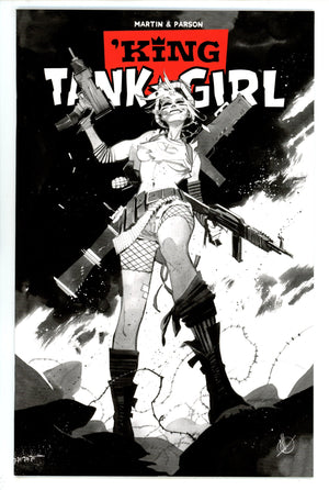 King Tank Girl 2 High Grade (2020) Scalera B&W Variant