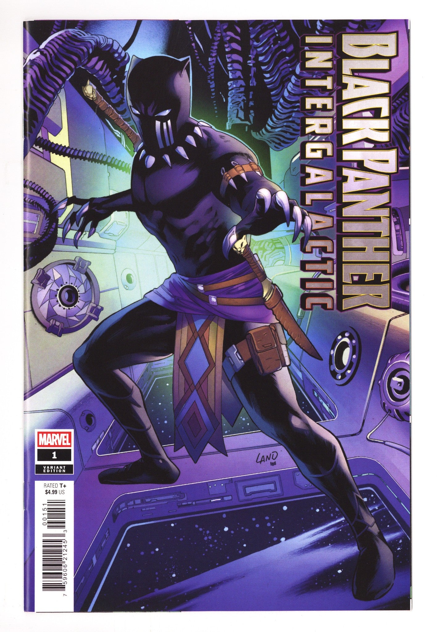 Black Panther: Intergalactic 1 Land Variant (2025)