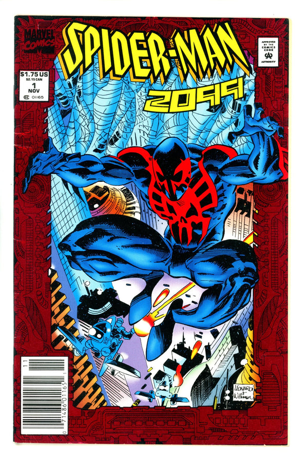 Spider-Man 2099 Vol 1 1 FN (6.0) (1992) Newsstand