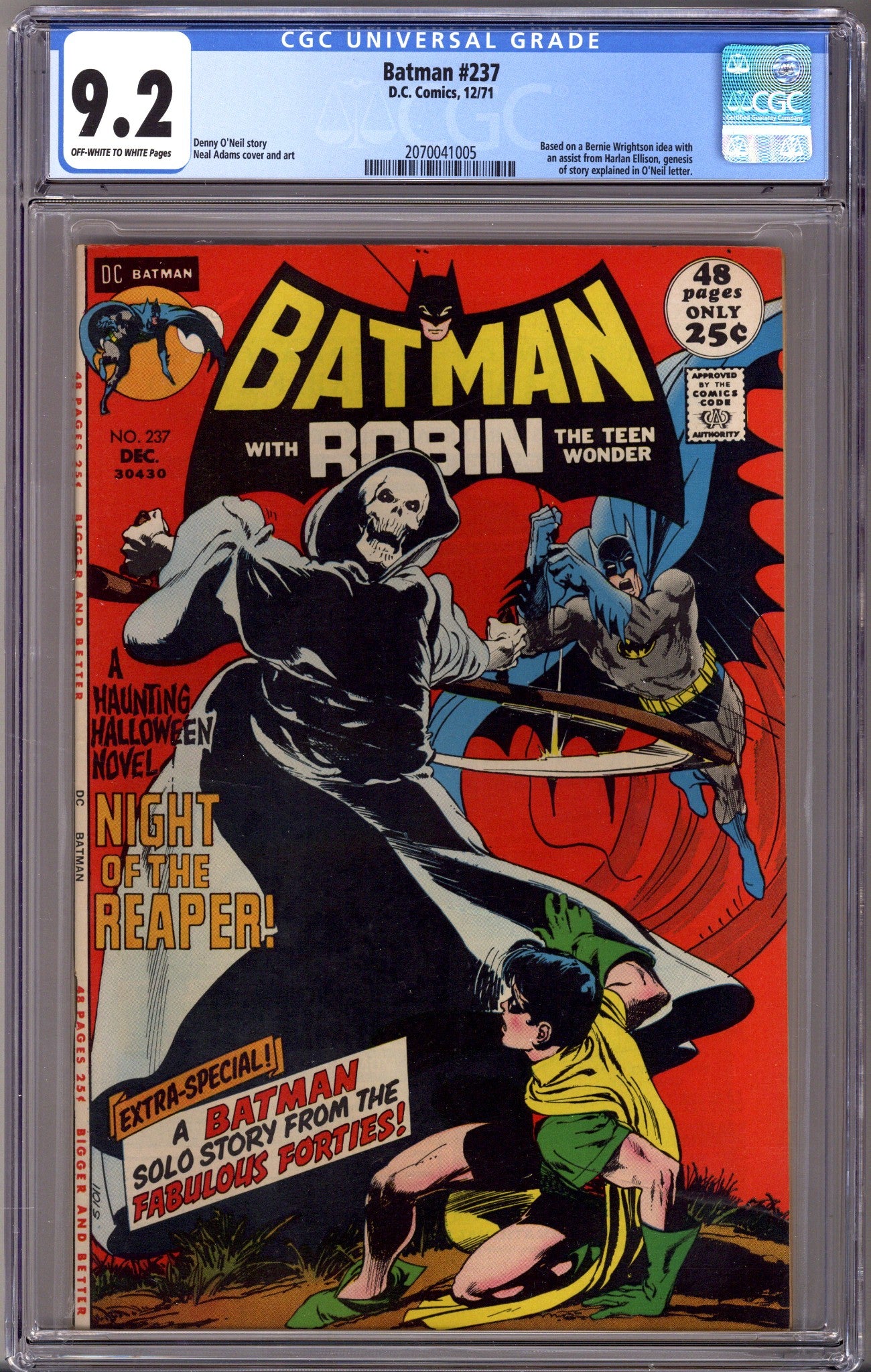 Batman Vol 1 237 CGC 9.2 (NM-) (1971) 