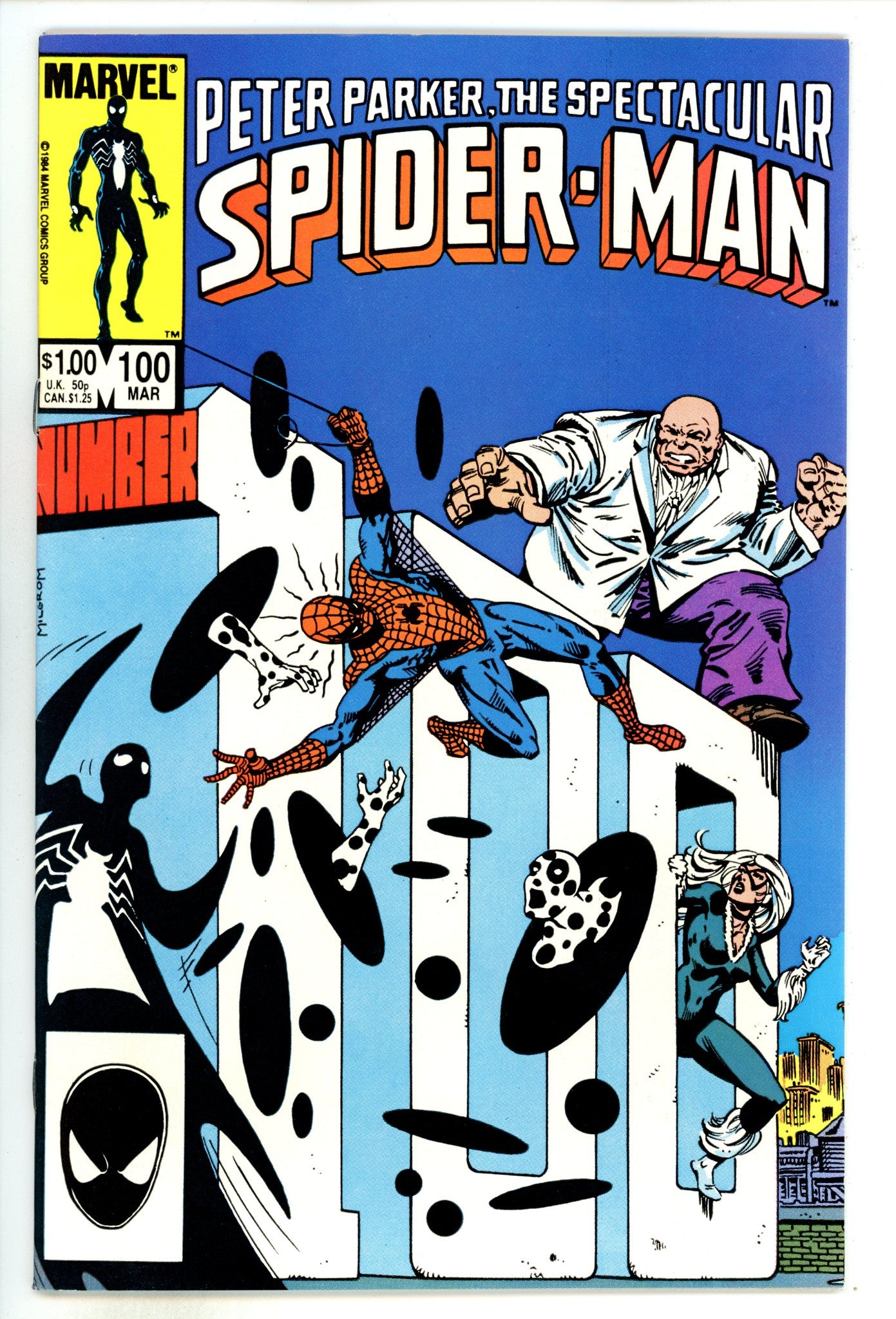 The Spectacular Spider-Man Vol 1 100 VF/NM (9.0) (1985) 