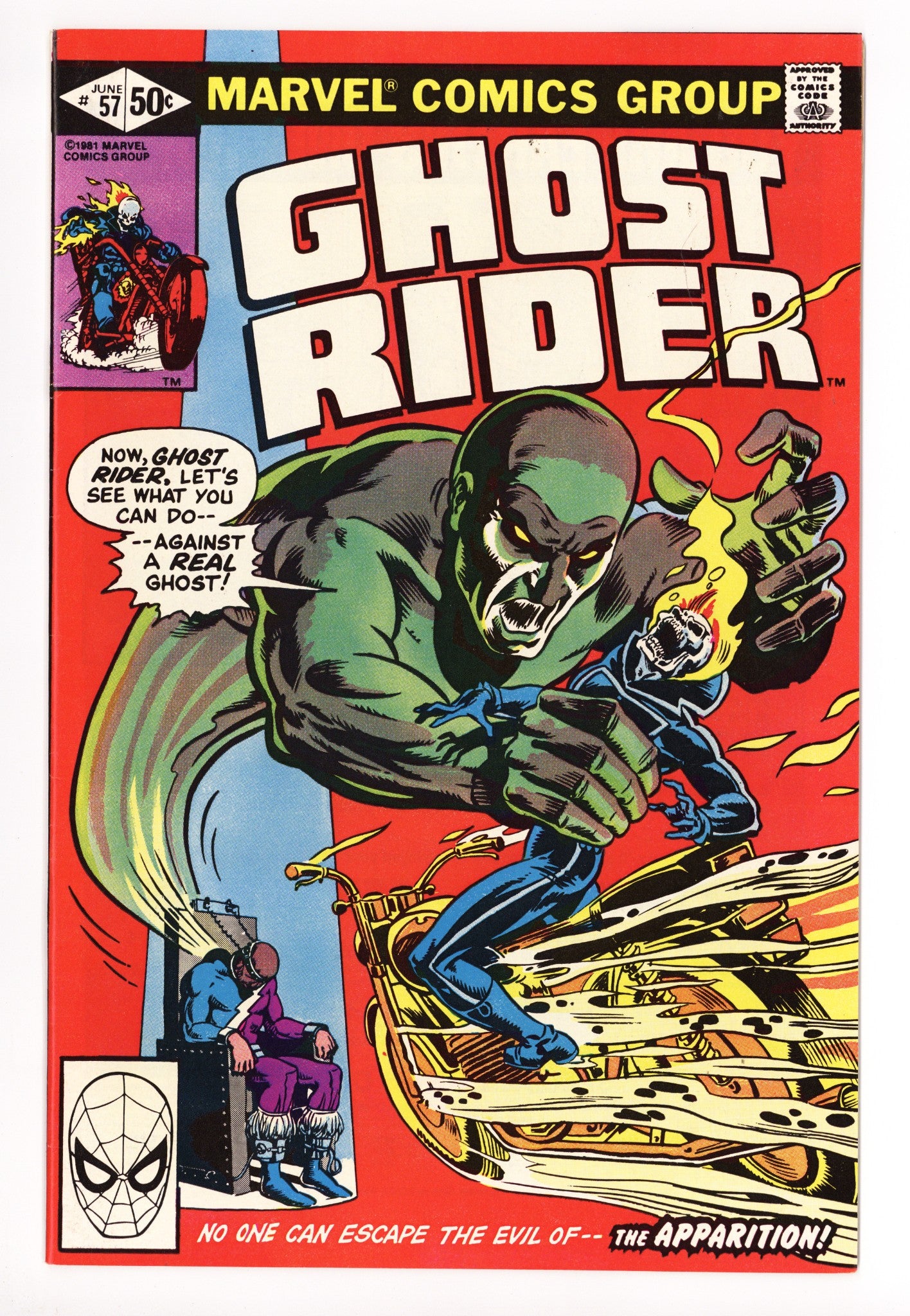 Ghost Rider Vol 1 57 VF (8.0) (1981) 