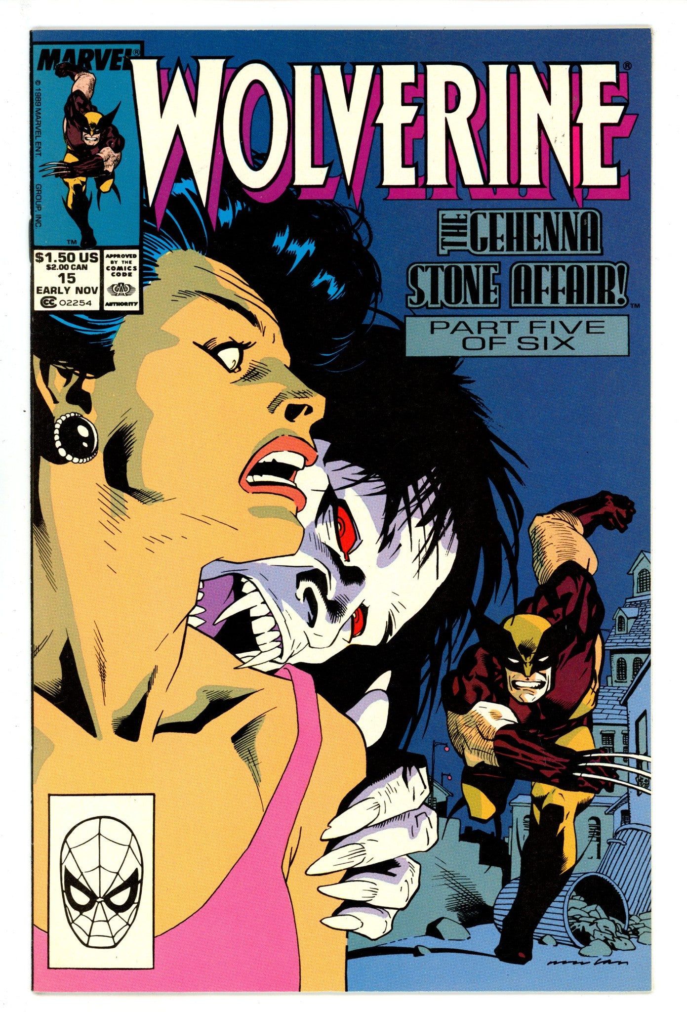 Wolverine Vol 2 15 High Grade (1989) 