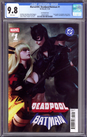 Marvel/DC: Deadpool/Batman 1 CGC 9.8 (NM/M) (2025) Artgerm Variant