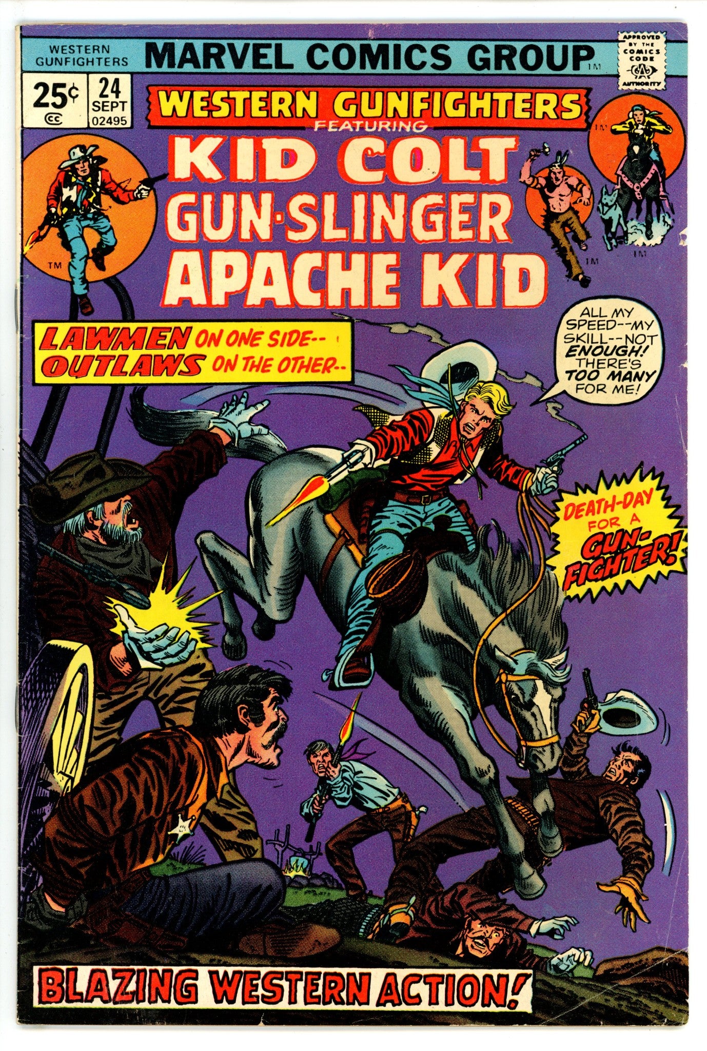 Western Gunfighters Vol 2 24 VG/FN (1974)