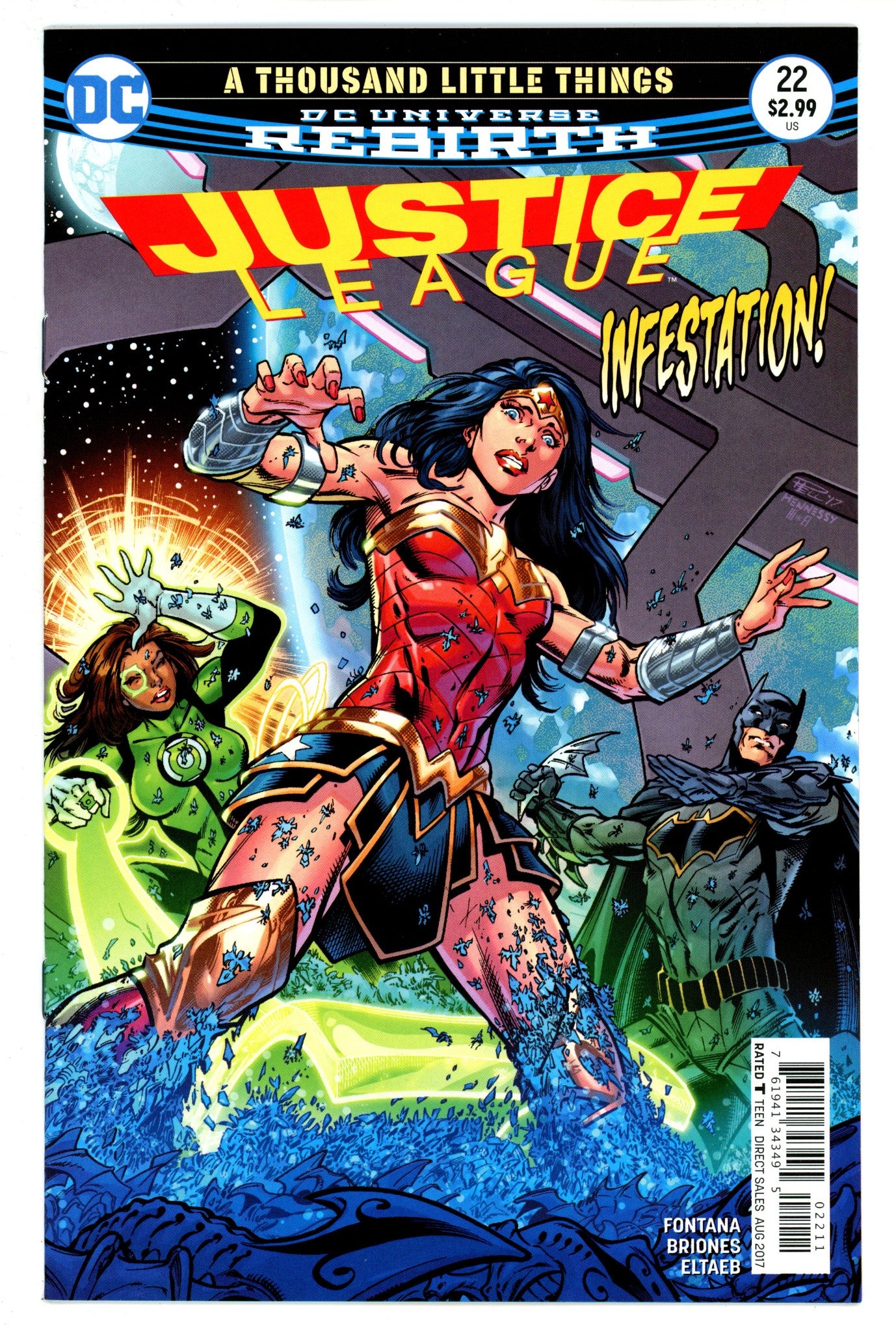 Justice League Vol 2 22 High Grade (2017) 