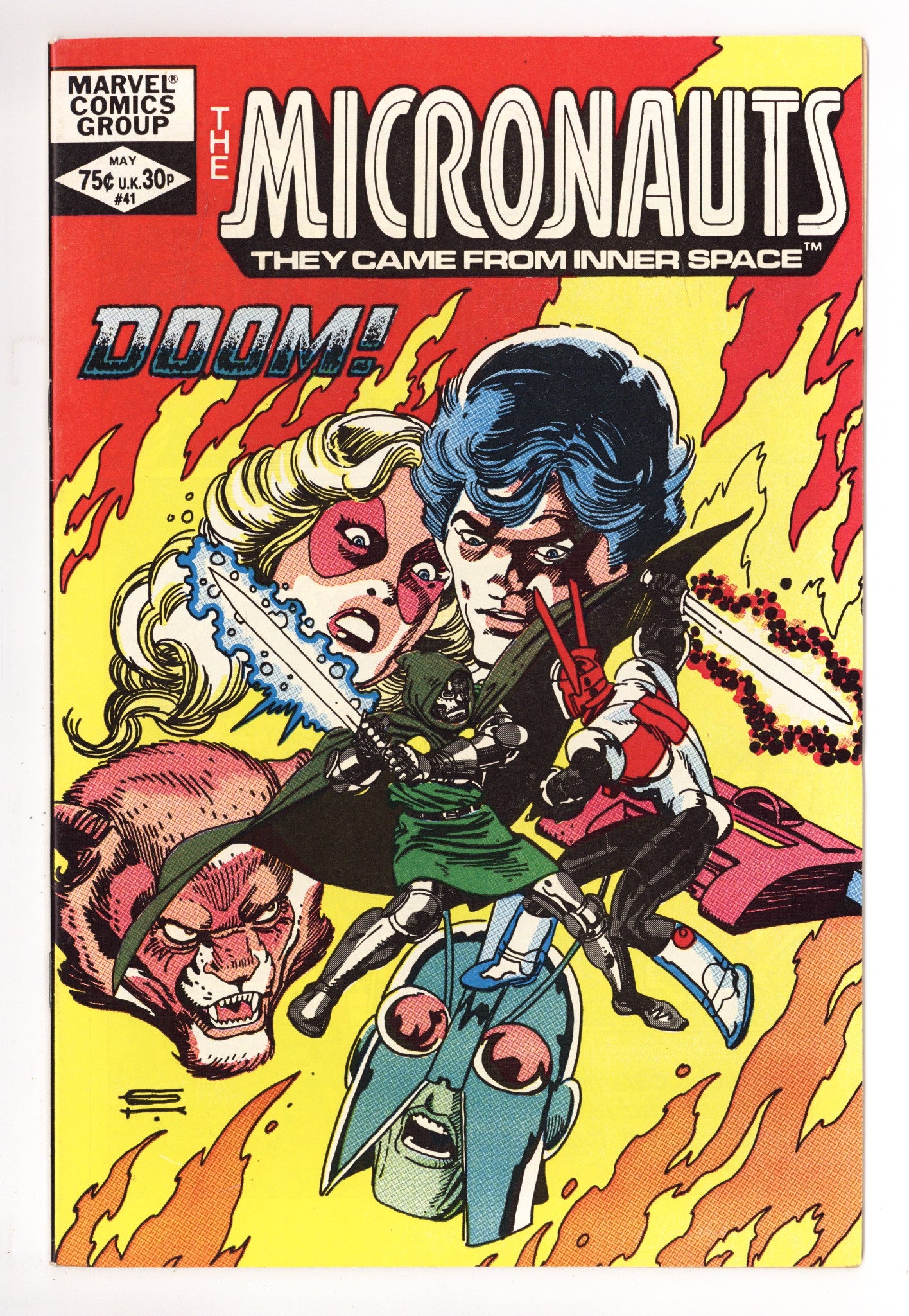 Micronauts Vol 1 41 High Grade (1982) 