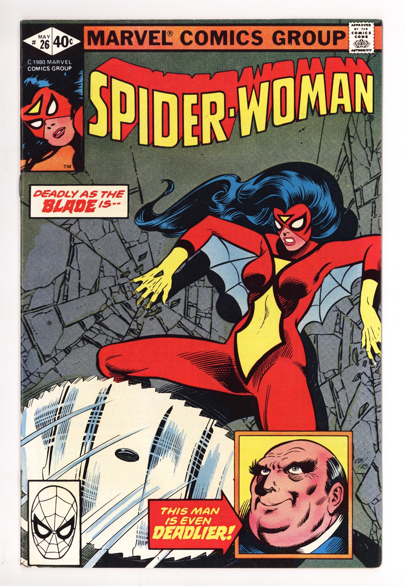 Spider-Woman Vol 1 26 Mid Grade (1980) 