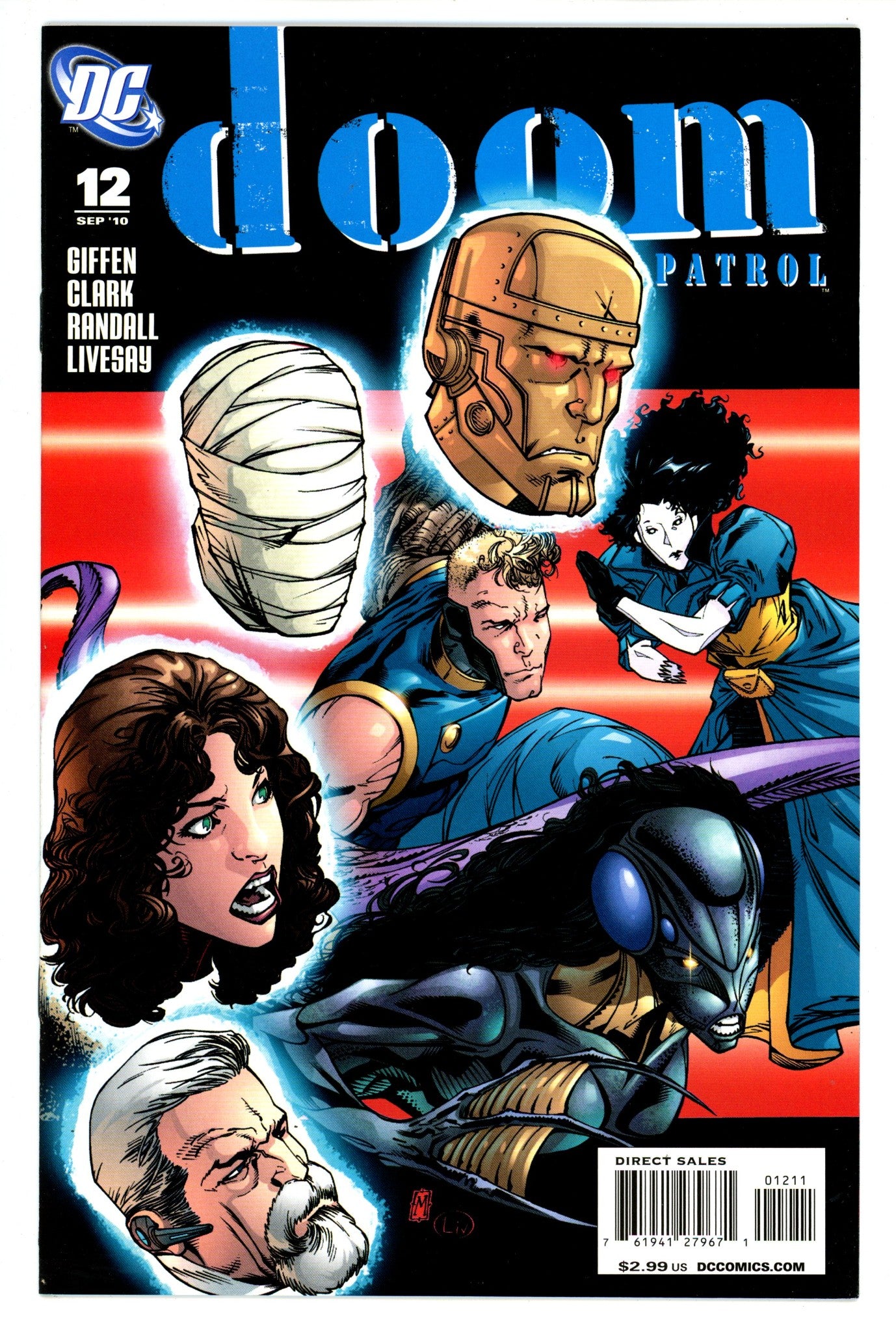 Doom Patrol Vol 5 12 High Grade (2010) 