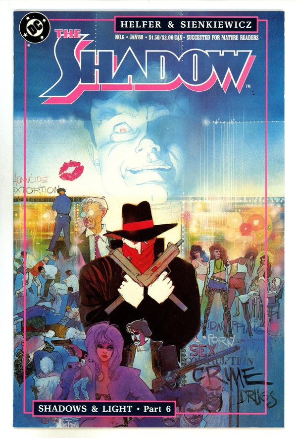 The Shadow Vol 3 6 High Grade (1988)