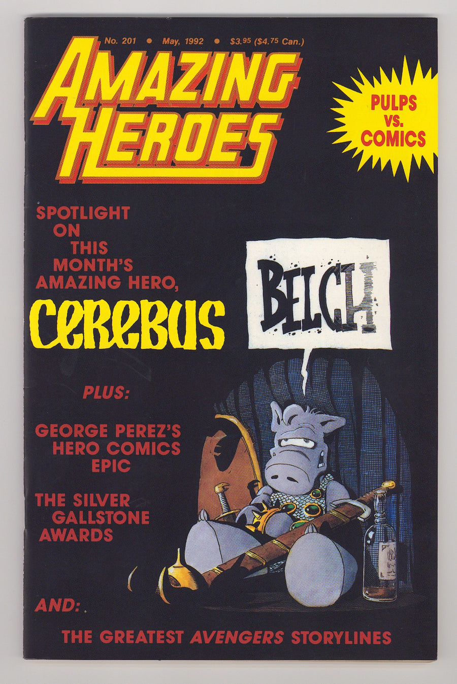 Amazing Heroes 201 Mid Grade (1992) 