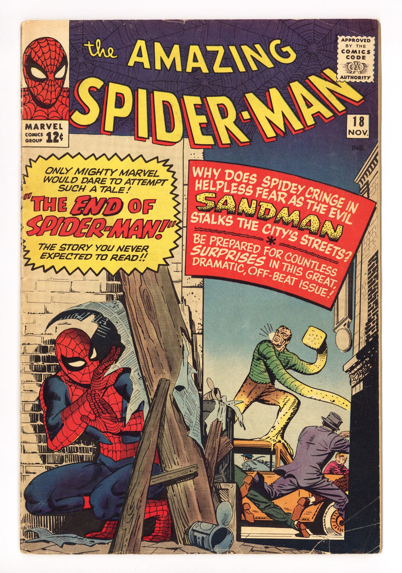 The Amazing Spider-Man Vol 1 18 VG+ (4.5) (1964) 