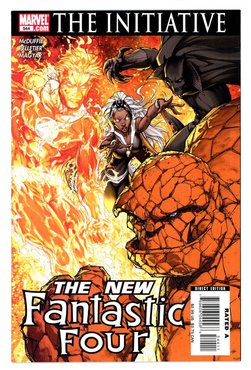Fantastic Four Vol 3 544 High Grade (2007) 