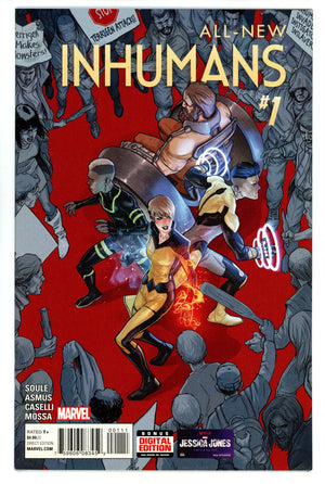 All-New Inhumans 1 High Grade (2016)