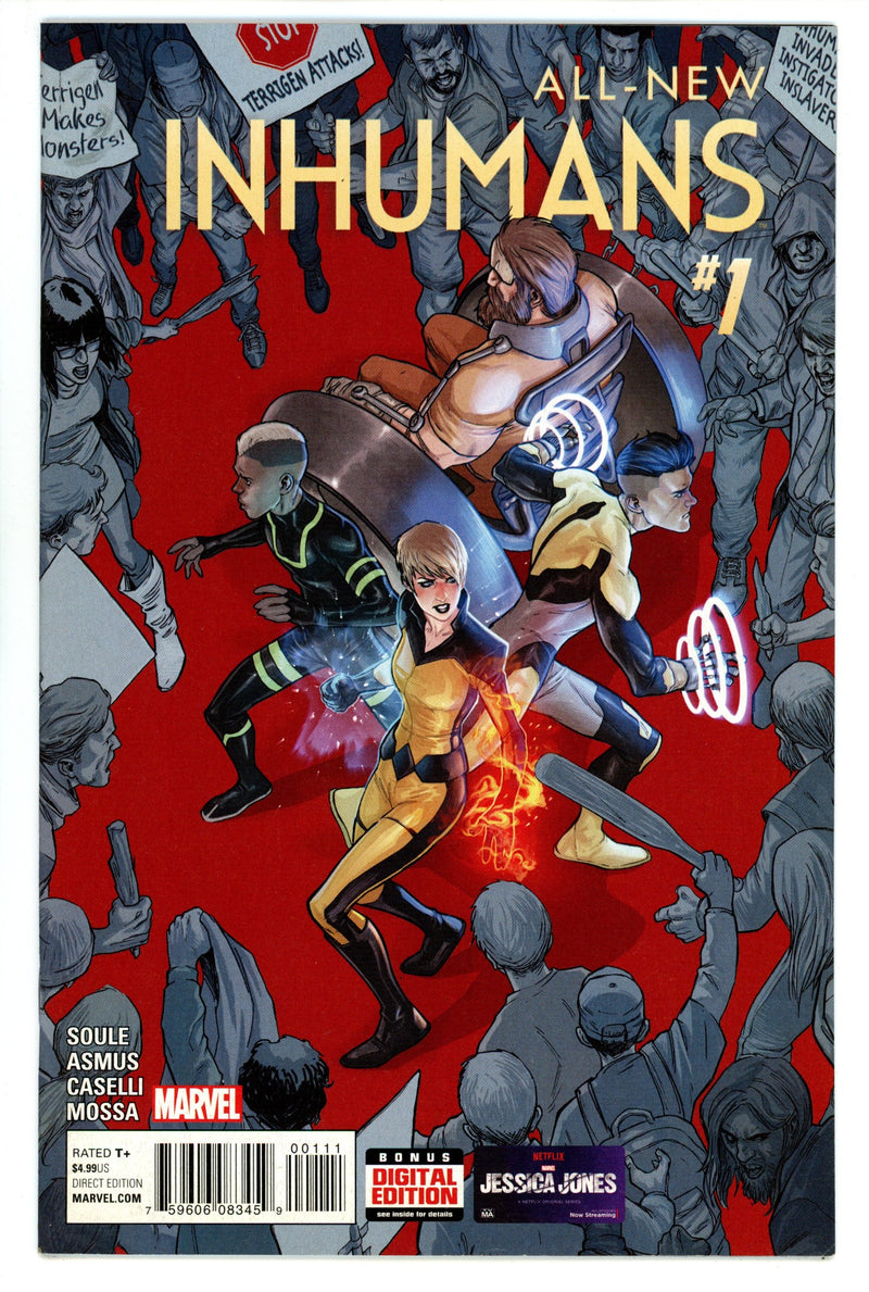 All-New Inhumans 1 High Grade (2016) 