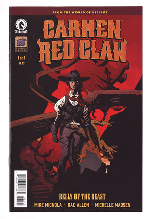 Carmen Red Claw: Belly Of The Beast 1 Mignola Variant (2025)