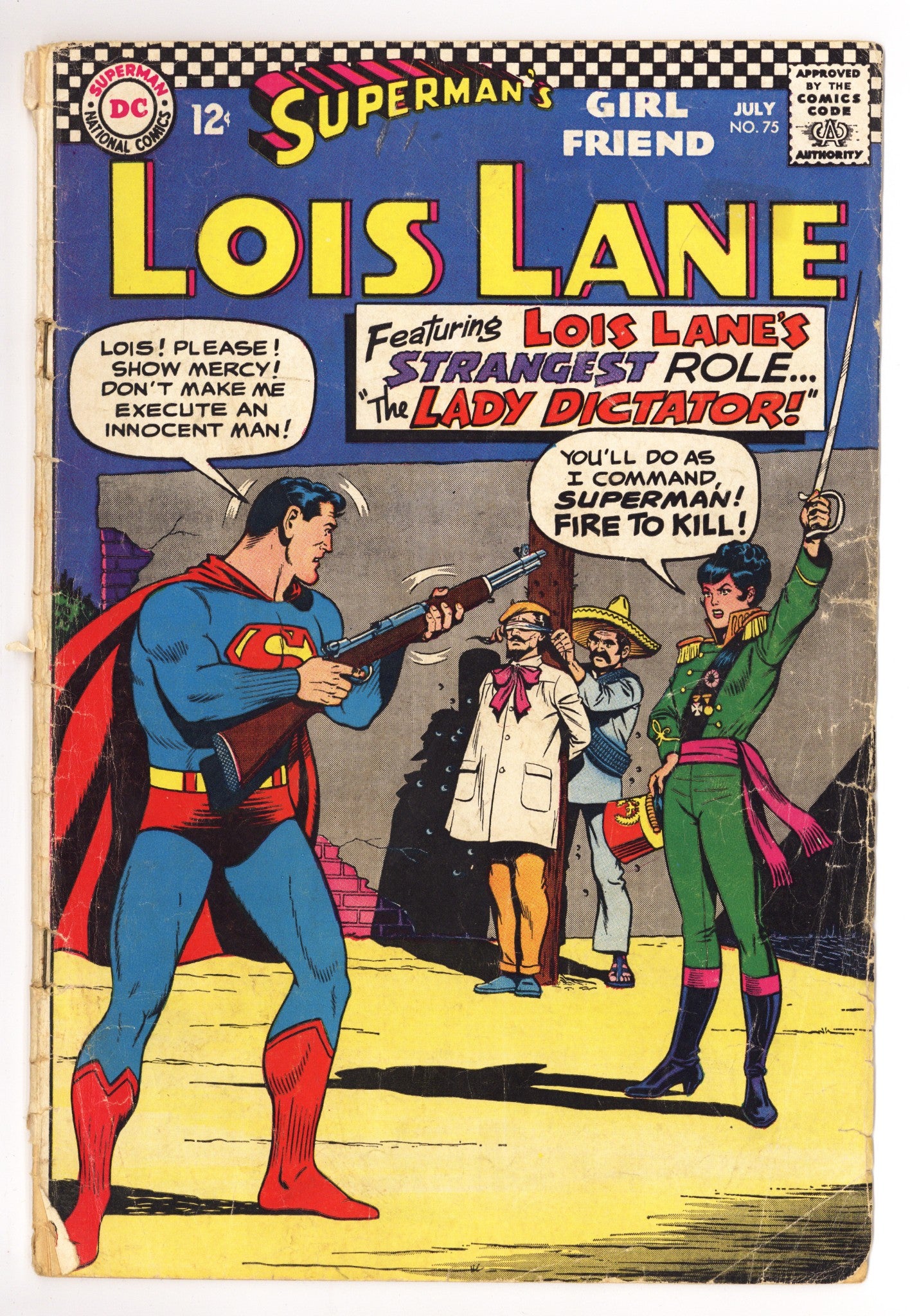 Superman's Girl Friend, Lois Lane 75 Very Low Grade (1967) 