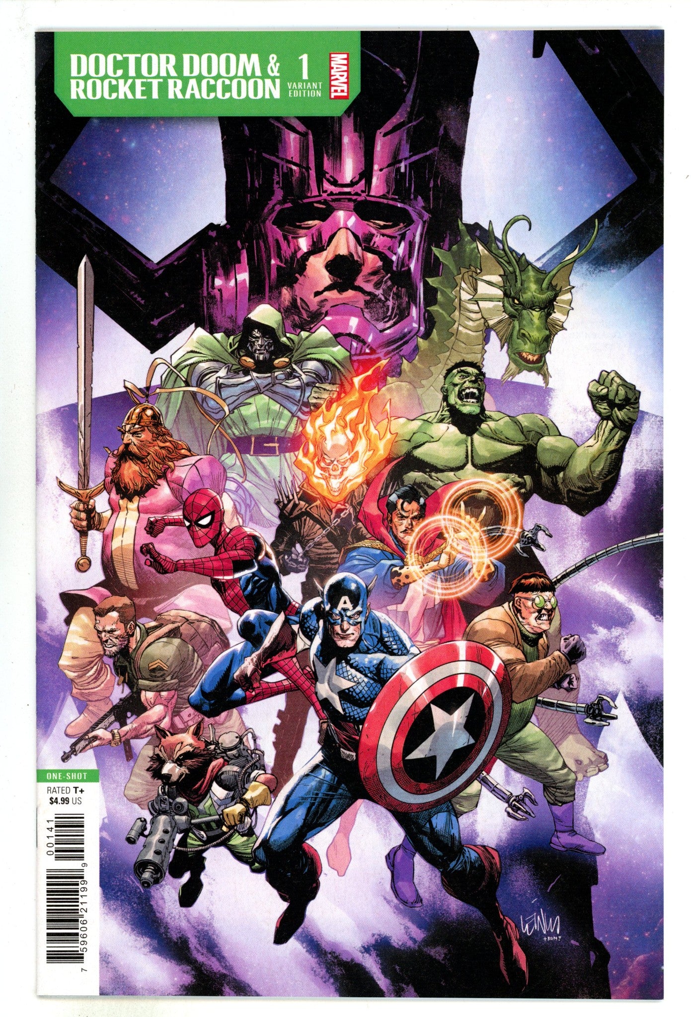 Doctor Doom & Rocket Raccoon  1 Yu  Variant   (2025)