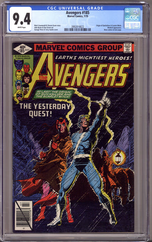 The Avengers Vol 1 185 CGC 9.4 (NM) (1979)