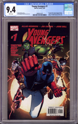 Young Avengers Vol 1 1 CGC 9.4 (NM) (2005)
