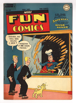 More Fun Comics 106 VG+ (4.5) Tape (1945)