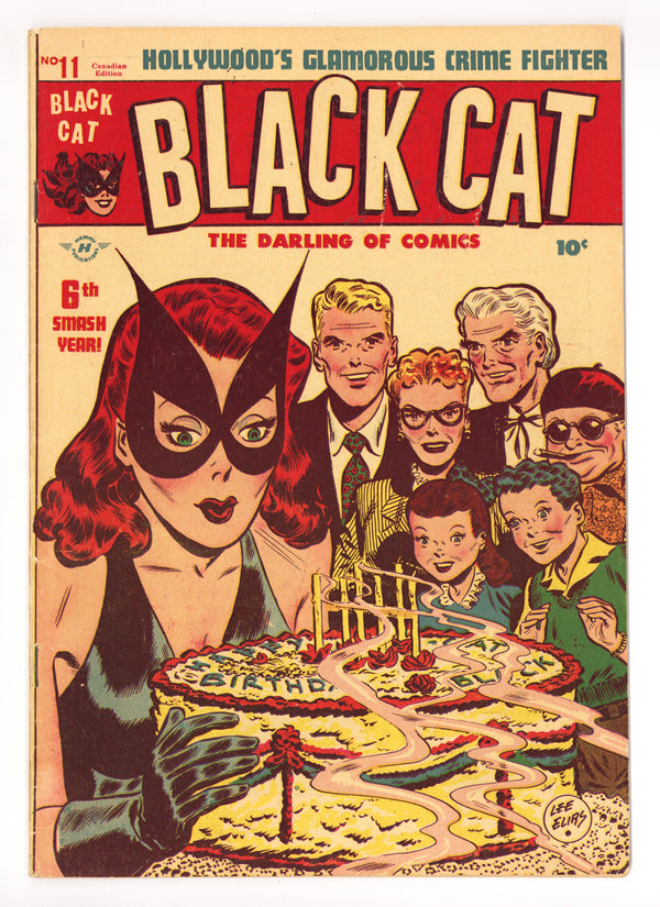 Black Cat 11 VG- (3.5) (1948) Canadian Edition