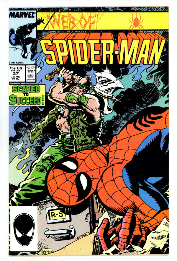 Web of Spider-Man Vol 1 27 Mid Grade (1987)