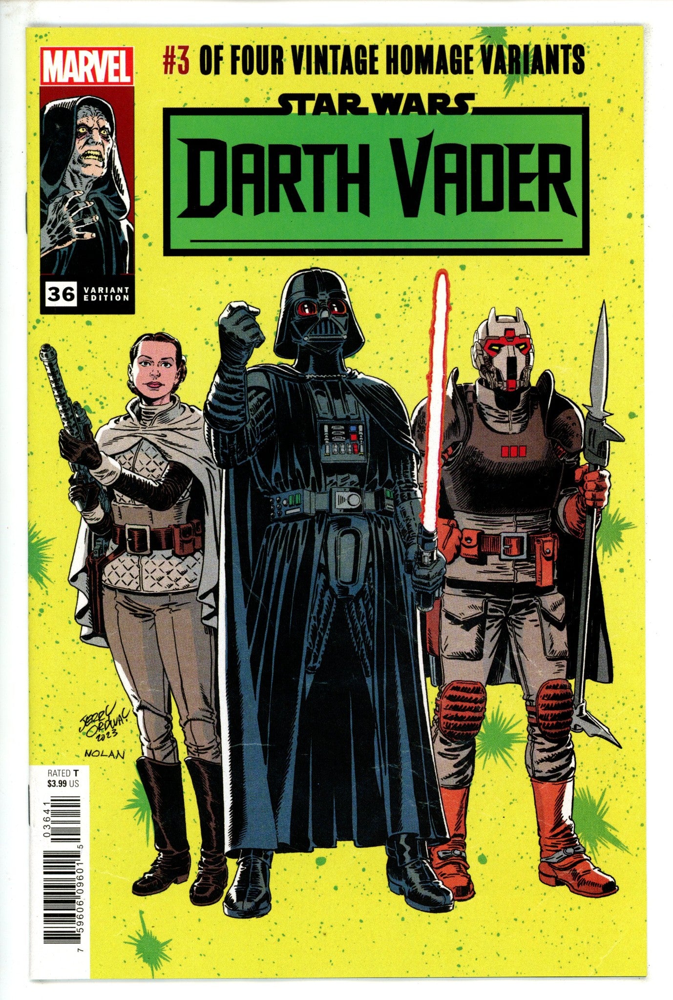 Star Wars Darth Vader 36 Ordway Classic Homage Variant (2023)