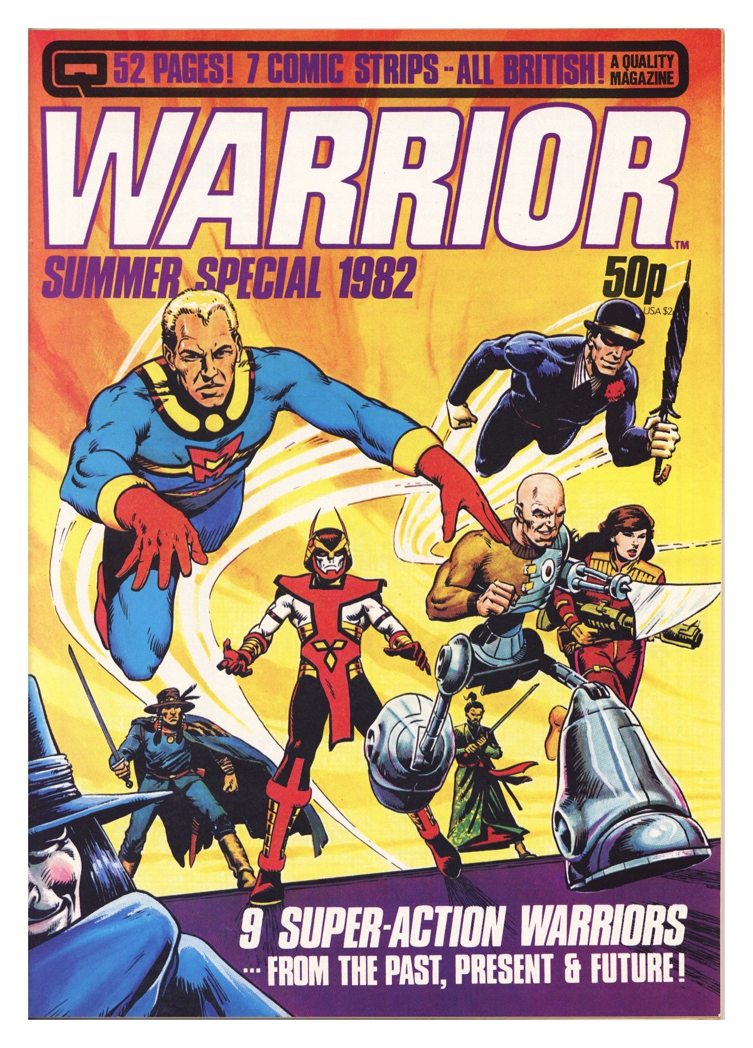 Warrior 4 VF- (7.5) (1982) 