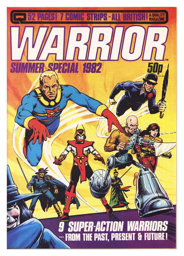 Warrior 4 VF- (7.5) (1982)