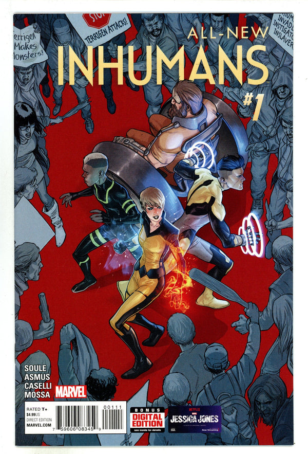 All-New Inhumans 1 High Grade (2016)