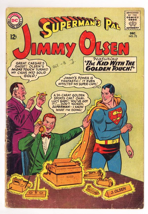 Superman's Pal, Jimmy Olsen 73 Low Grade (1963)
