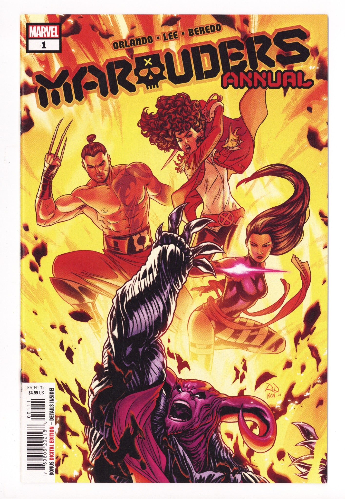 Marauders Annual Vol 1 1 High Grade (2022) 