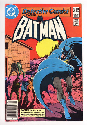 Detective Comics Vol 1 502 VF+ (8.5) (1981) Newsstand