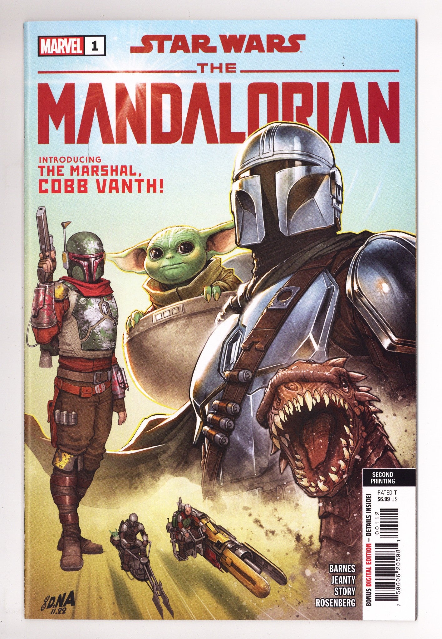 Star Wars: The Mandalorian Season 2 1 High Grade (2023) 2nd Print 