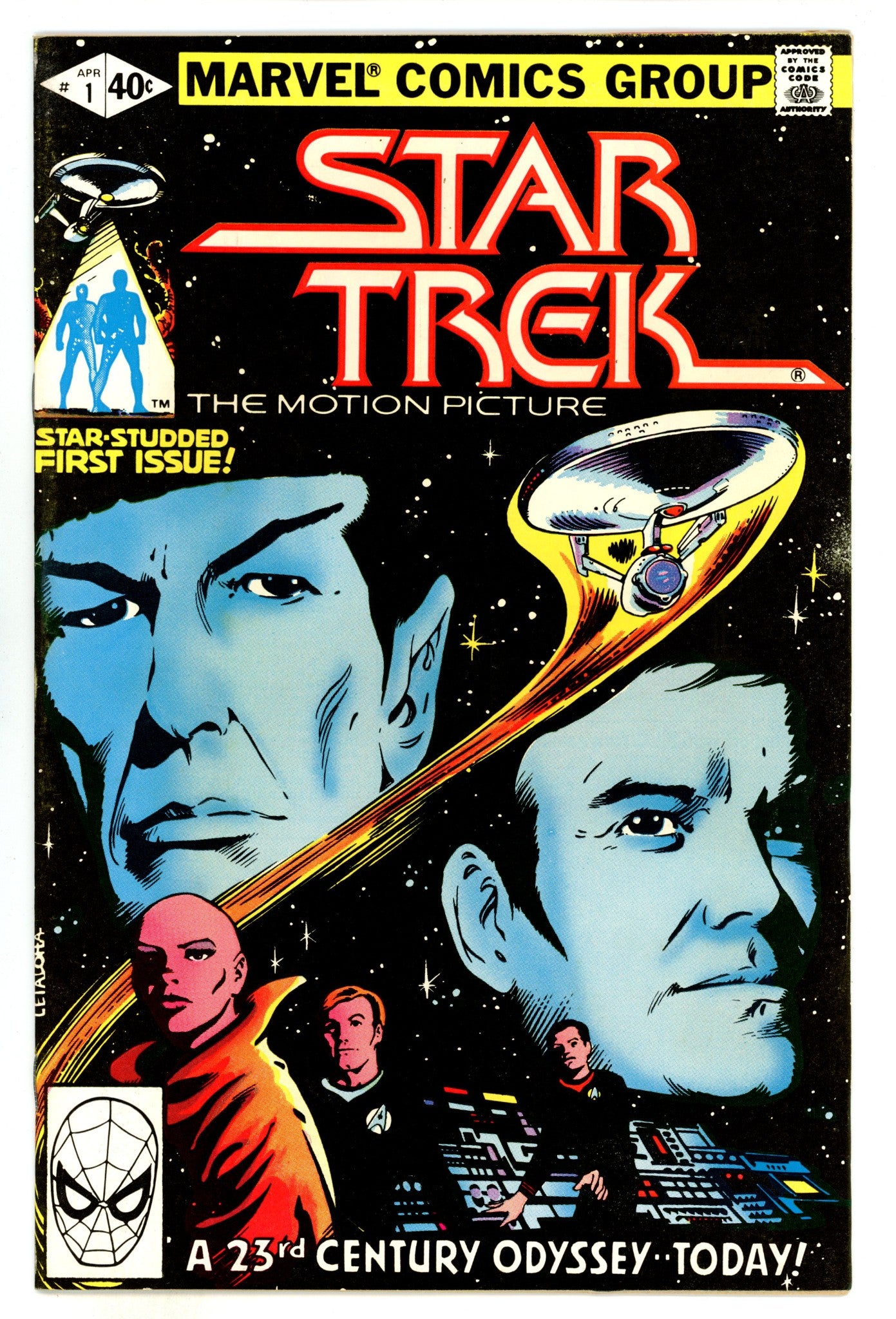 Star Trek 1 VF- (7.5) (1980) 