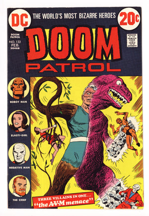 The Doom Patrol Vol 1 122 VF (8.0) (1973) 