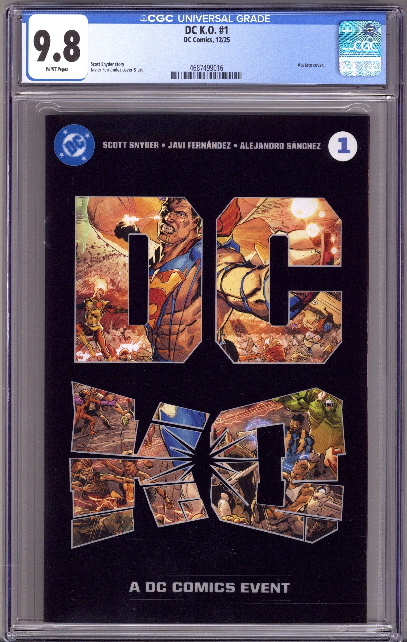 DC K.O. 1 CGC 9.8 (NM/M) (2025) 