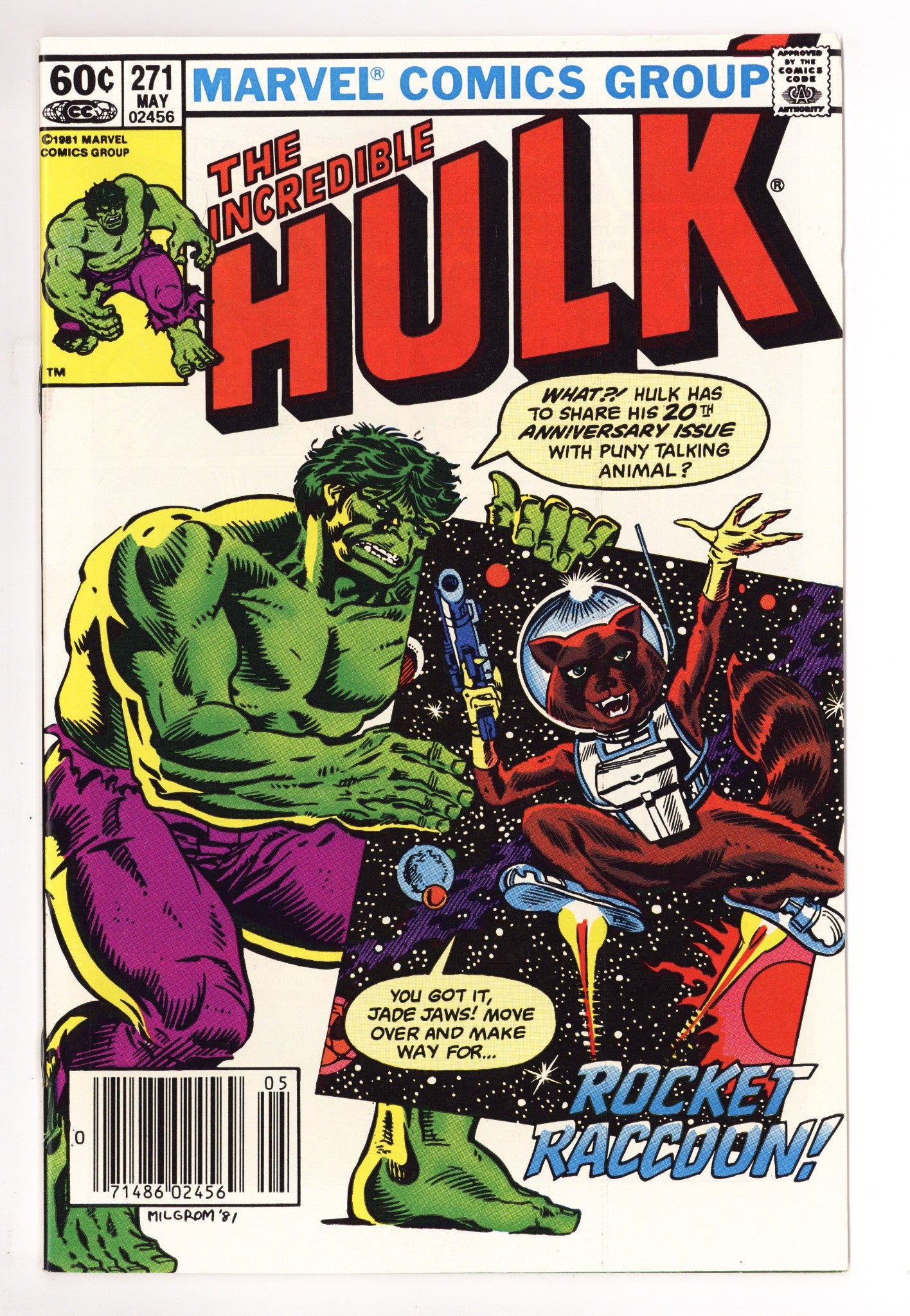 The Incredible Hulk Vol 1 271 NM- (9.2) (1982) Newsstand 