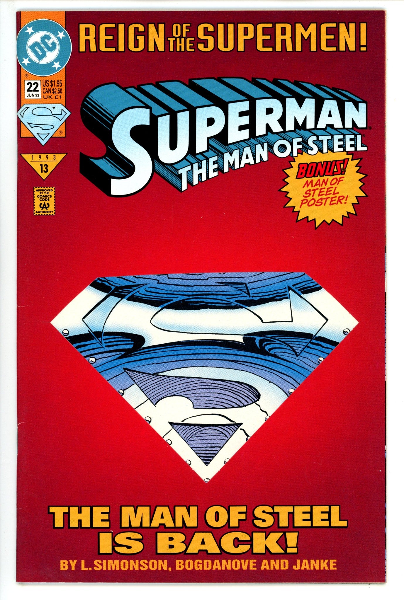 Superman: The Man of Steel 22 (1993)