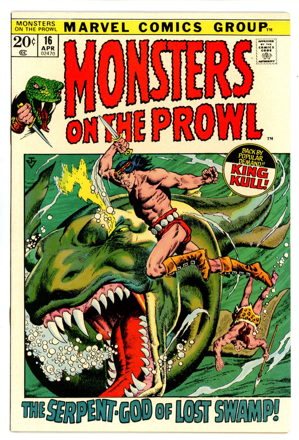 Monsters on the Prowl 16 NM- (9.2) (1972)