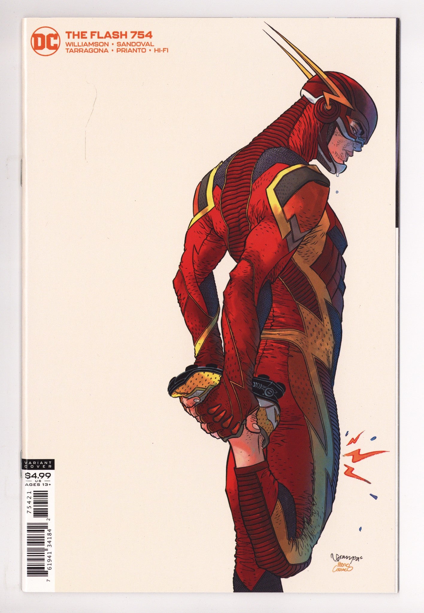 The Flash Vol 5 754 High Grade (2020) Grampa Variant 